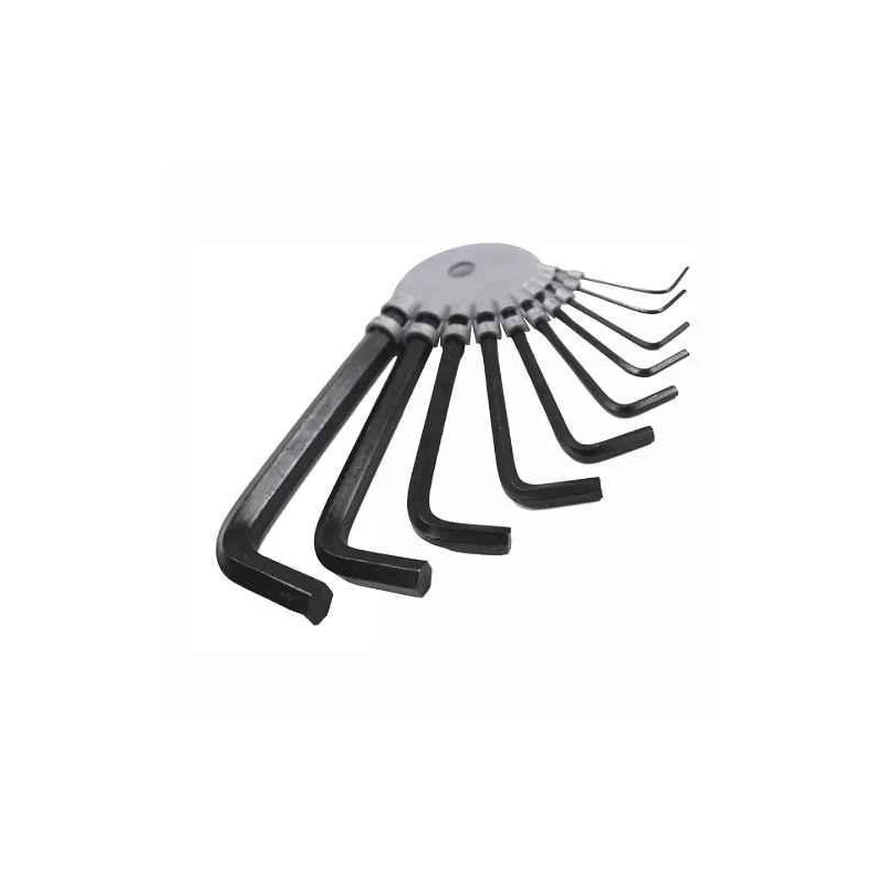 Hillgrove HGCM571M3 Steel Allen Key Set image-1