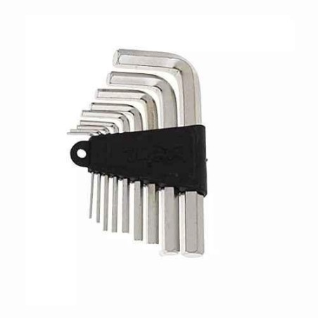 Hillgrove HGCM480M3 Steel Allen Key Set image-1