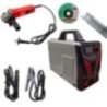 Hillgrove HGCM301M1 252A MMA Inverter Arc Welding Machine, 5 Pcs Welding Rod & 850W Angle Grinder Combo