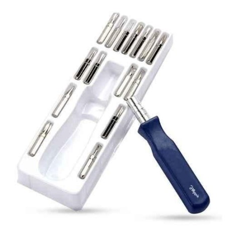Hillgrove HGCM900 16-in-1 Portable Pocket Screwdriver Set for Phone Laptop PC Glasses & Computer image-5