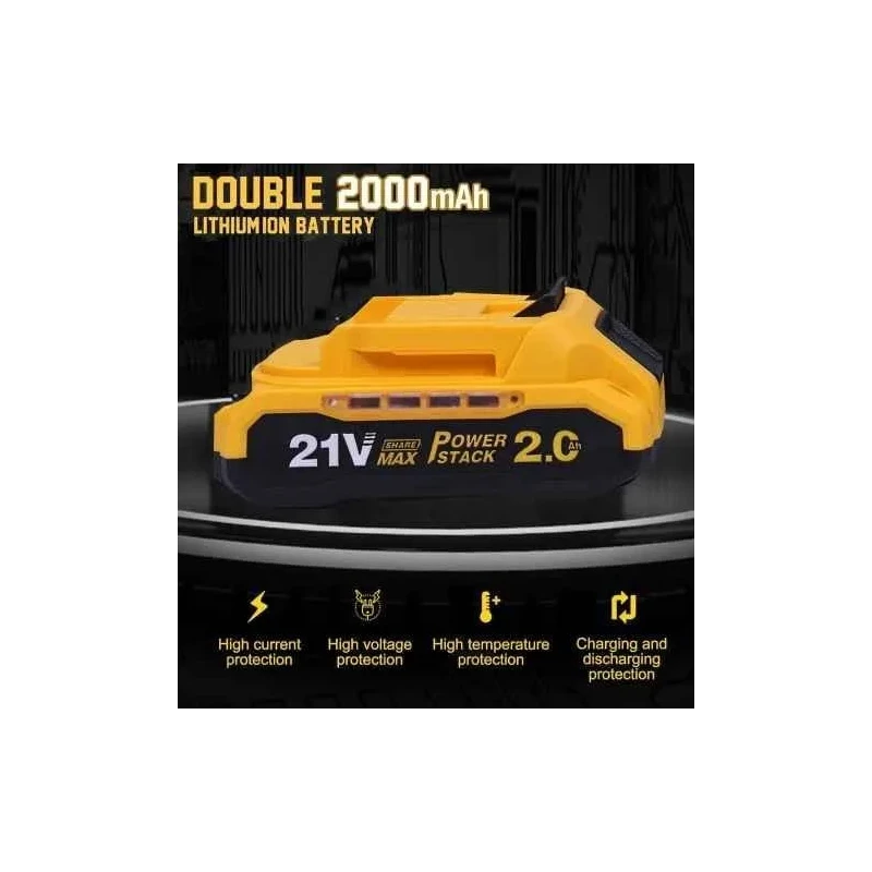 MECRAAF 21V 1300rpm Cordless Screwdriver with Reversible Switch & Multi Torque Clutch MC-2110 image-1