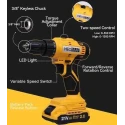 MECRAAF 21V 1300rpm Cordless Screwdriver with Reversible Switch & Multi Torque Clutch MC-2110 image-3