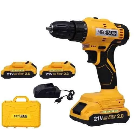 MECRAAF 21V 1300rpm Cordless Screwdriver with Reversible Switch & Multi Torque Clutch MC-2110 image-4
