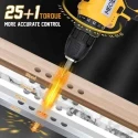 MECRAAF 21V 1300rpm Cordless Screwdriver with Reversible Switch & Multi Torque Clutch MC-2110 image-5
