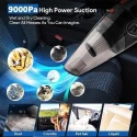 MECRAAF 12V 2800mAh Vacuum Cleaner for Car & Home image-3