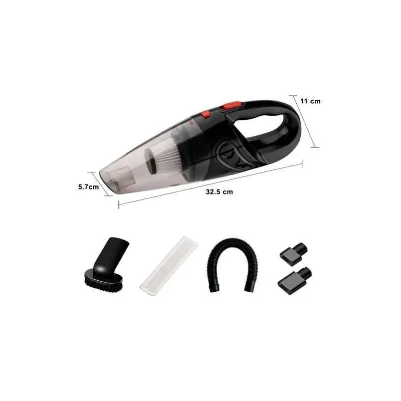 MECRAAF 12V 2800mAh Vacuum Cleaner for Car & Home image-5