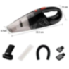 MECRAAF 12V 2800mAh Vacuum Cleaner for Car & Home