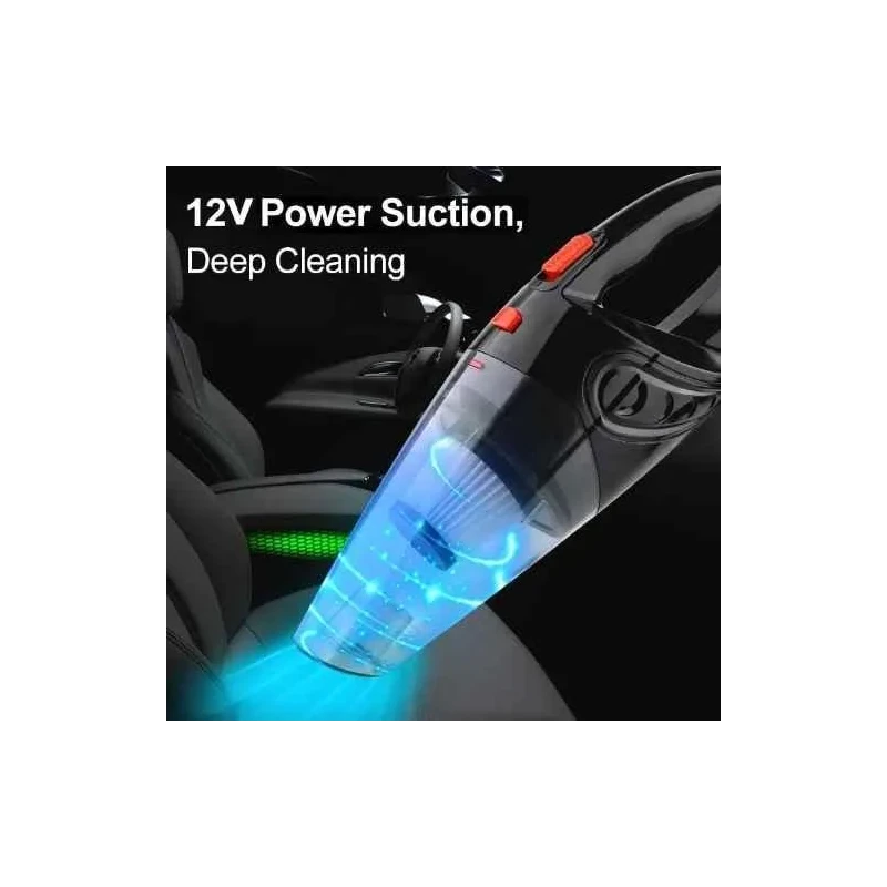 MECRAAF 12V 2800mAh Vacuum Cleaner for Car & Home image-7