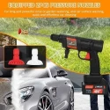 MECRAAF 48V 725psi 3lpm Cordless Portable Wireless High Pressure Washer Gun with Hose Pipe image-7