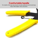 MECRAAF 5.5 inch Alloy Steel Yellow 2-in-1 Multifunction External Straight Snap Ring Pliers image-3