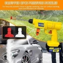 MECRAAF 48V 725psi 3lpm Yellow Cordless Portable Wireless High Pressure Washer Gun with Hose Pipe image-9