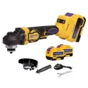 MECRAAF 9000rpm Yellow Cordless Angle Grinder with 2 Pcs 21V 6Ah Batteries & Fast Charger image-3