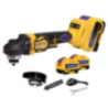 MECRAAF 9000rpm Yellow Cordless Angle Grinder with 2 Pcs 21V 6Ah Batteries & Fast Charger
