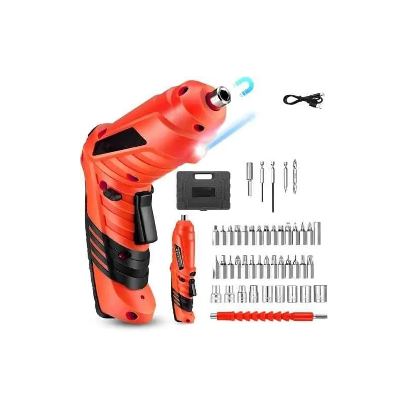 MECRAAF 41 Pcs 4.2V 1800mAh Cordless Electric Screwdriver Set 631-1 image-1