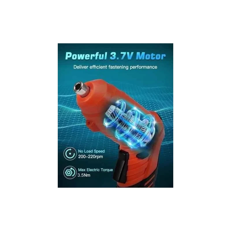 MECRAAF 41 Pcs 4.2V 1800mAh Cordless Electric Screwdriver Set 631-1 image-7