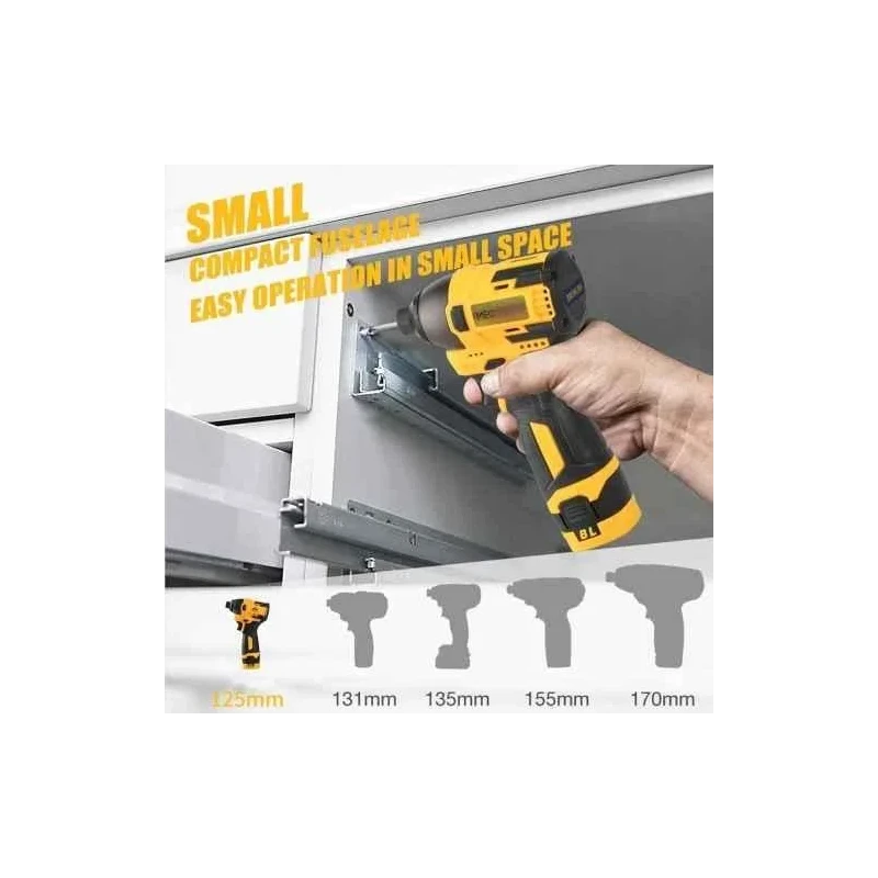 MECRAAF 4.2V 1.5Ah Brushless Cordless Impact Driver with 3-Speed Variable image-6