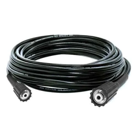 MECRAAF 15m 160Bar Heavy Duty PVC Aluminium & Rubber High Pressure Washer Hose Pipe image-1