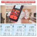 MECRAAF 0.05-40m Laser Distance Measuring Meter Tape with Backlit LCD & Pythagorean Mode image-1