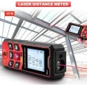 MECRAAF 0.05-40m Laser Distance Measuring Meter Tape with Backlit LCD & Pythagorean Mode image-7