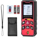 MECRAAF 0.05-40m Laser Distance Measuring Meter Tape with Backlit LCD & Pythagorean Mode image-8
