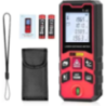 MECRAAF 0.05-40m Laser Distance Measuring Meter Tape with Backlit LCD & Pythagorean Mode