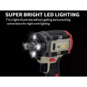 MECRAAF 21V 4Ah Grey Cordless Impact Wrench with LED Work Light image-1