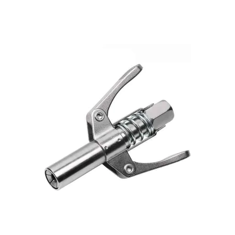 MECRAAF 30cm 1/8 inch NPT Steel Dual Handle Locking Clamp for Grease Gun image-2