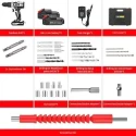 MECRAAF 21V 1.5Ah 0.8-10mm Grey Cordless Drill with LED Work Light image-7