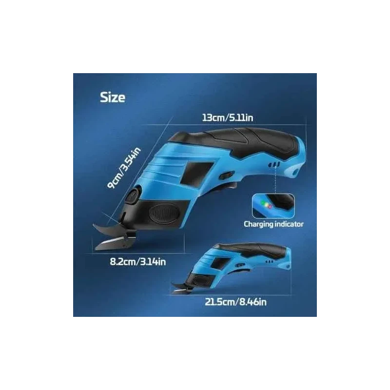 MECRAAF 3.6V 2000mAh Portable Cordless Cloth Cutting Machine for Carpets & Fabrics image-3