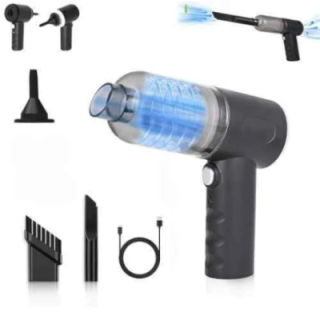 MECRAAF 120W 4.2V 3-in-1 Car Mini Vacuum Cleaning Machine for Home & Car AS-228 image-1