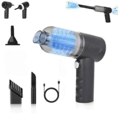 MECRAAF 120W 4.2V 3-in-1 Car Mini Vacuum Cleaning Machine for Home & Car AS-228 image-1