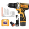 MECRAAF 12V 1.5Ah 10mm Yellow Cordless Drill with LED Work Light