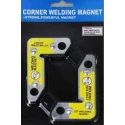 MECRAAF Metal 30 60 & 90 deg Grey Corner Welding Magnet image-3