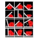 MECRAAF 6 Pcs Multi Angle Red Welding Magnets Set image-6