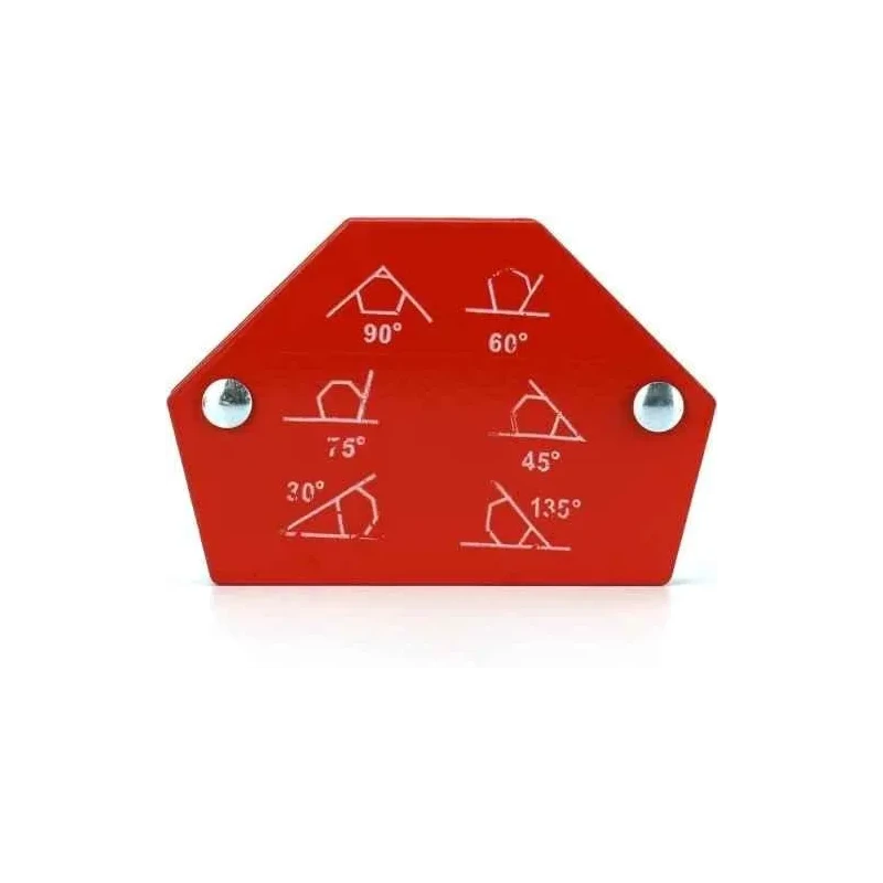 MECRAAF 6 Pcs Multi Angle Red Welding Magnets Set image-8
