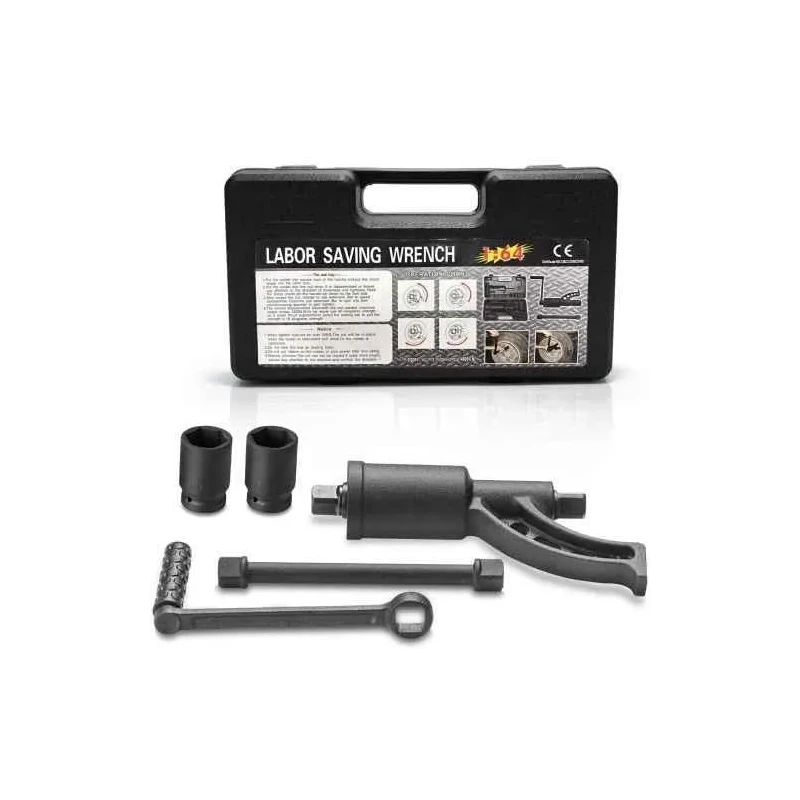 MECRAAF 1:64 Vanadium & Alloy Steel Labour Saving Wrench with 2 Sockets image-7