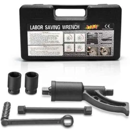 MECRAAF 1:64 Vanadium & Alloy Steel Labour Saving Wrench with 2 Sockets image-7