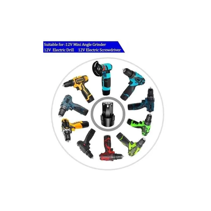 MECRAAF 12V 1.5Ah Li-Ion Battery with LED Indicator for Cordless Drill DW-126080 image-6