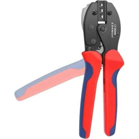MECRAAF 2.5-6Sqmm Carbon Steel Solar Crimping Tool with Plastic Handle LY-2546B image-1