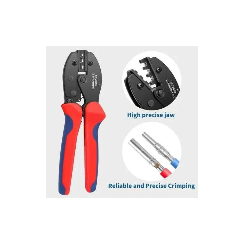 MECRAAF 2.5-6Sqmm Carbon Steel Solar Crimping Tool with Plastic Handle LY-2546B image-5