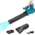 MECRAAF 21V 4Ah 2400rpm Cordless Leaf Blower with 2 Pcs Battery & Charger image-1