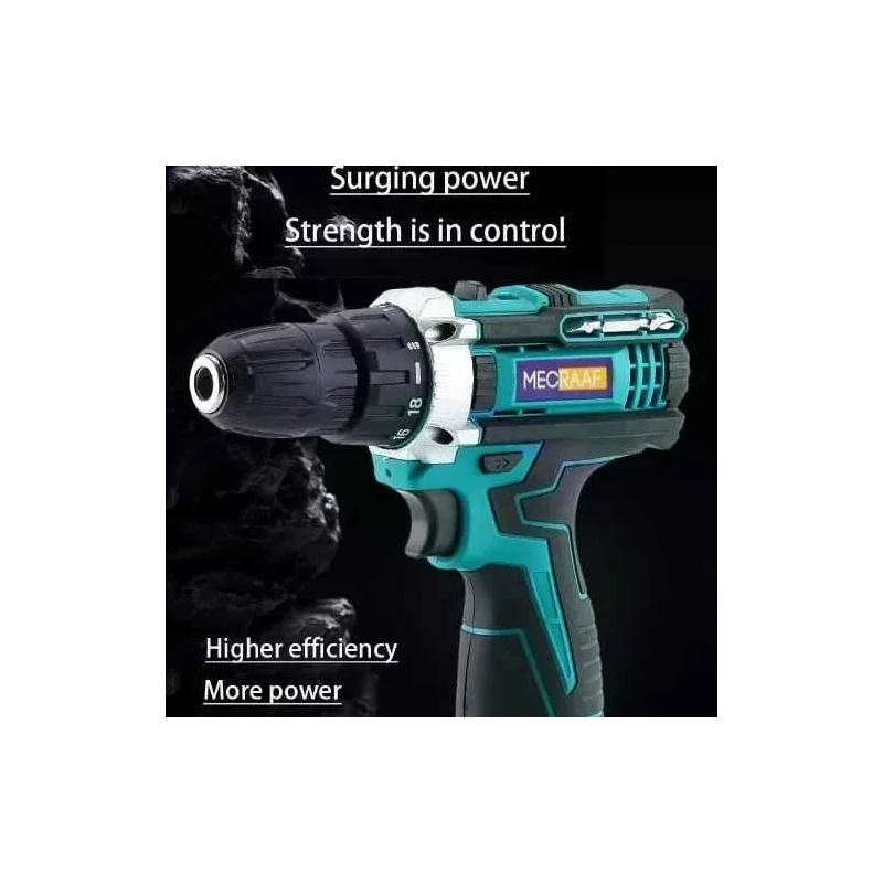 MECRAAF 12V 1.5Ah 10mm Cordless Drill with LED Work Light image-5