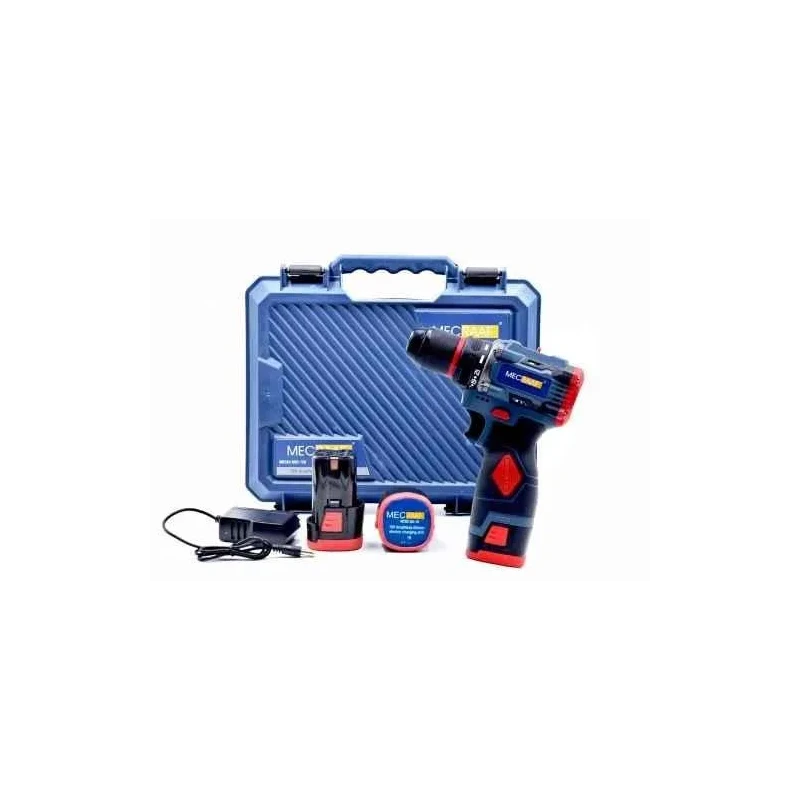 MECRAAF 18V 2Ah 10mm Blue & Red Cordless Drill with LED Work Light MC-18 image-8