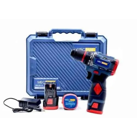 MECRAAF 18V 2Ah 10mm Blue & Red Cordless Drill with LED Work Light MC-18 image-8