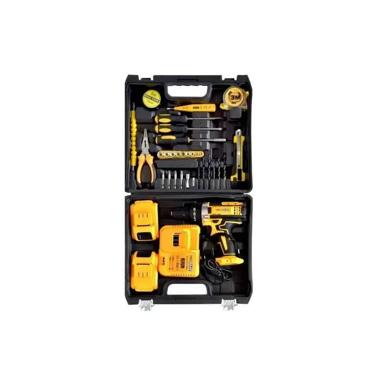 MECRAAF 21V 1.5Ah 10mm Cordless Drill with LED Work Light image-5