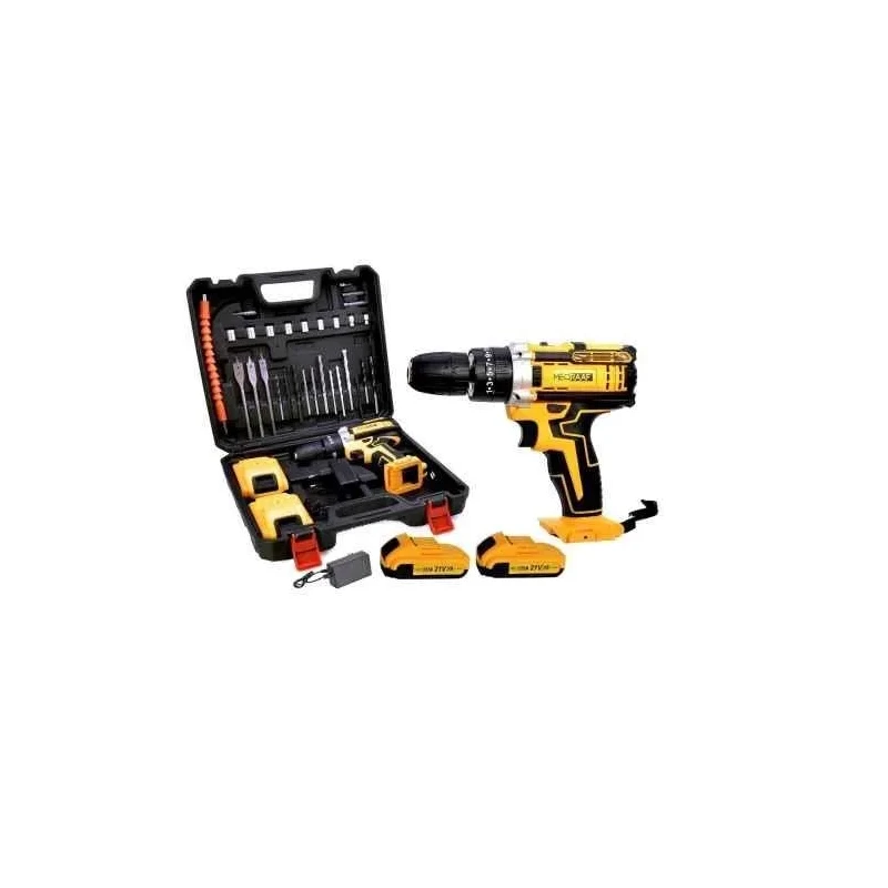 MECRAAF 21V 1.5Ah 0.8-10mm Cordless Drill with LED Work Light image-1