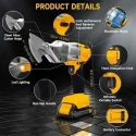 MECRAAF 21V 2400rpm Heavy Duty Cordless Brushless Metal Shear for Cutting Metal Iron & Stainless Steel image-3
