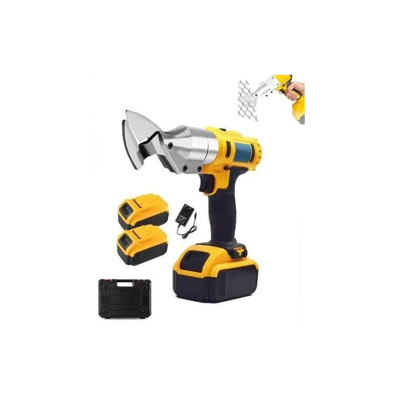 MECRAAF 21V 2400rpm Heavy Duty Cordless Brushless Metal Shear for Cutting Metal Iron & Stainless Steel image-5