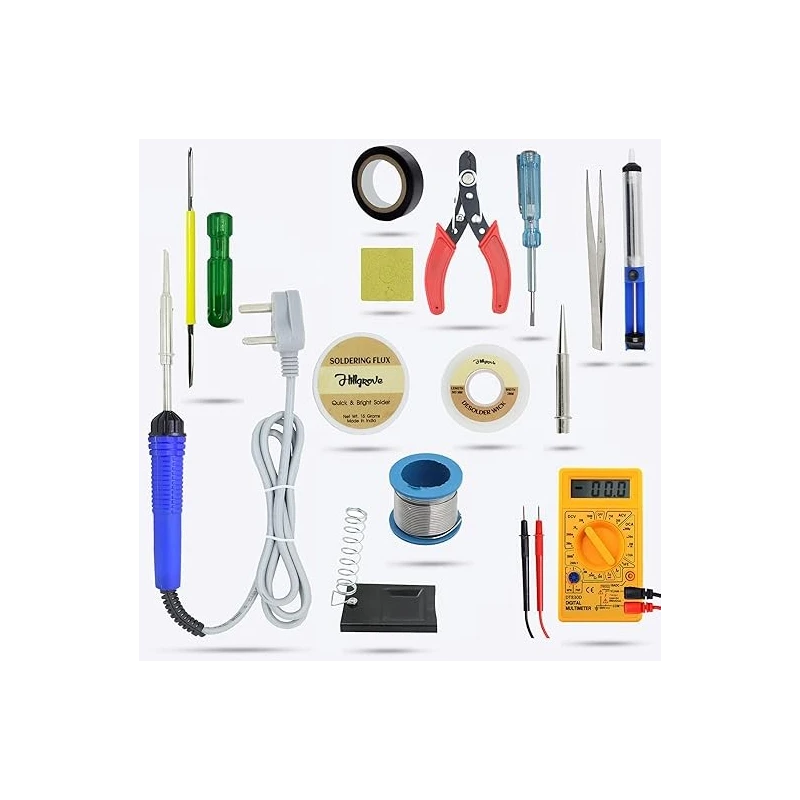 Buy Hillgrove Soldering Iron Kit & Multimeter HGCM421M1 online