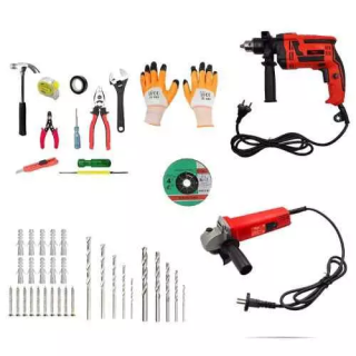 Buy Hillgrove 16-Piece Power Tools Kit HGCM237M1 online